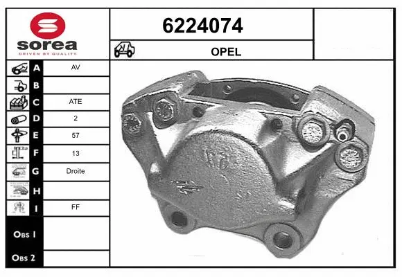 Brake Caliper (6224074)