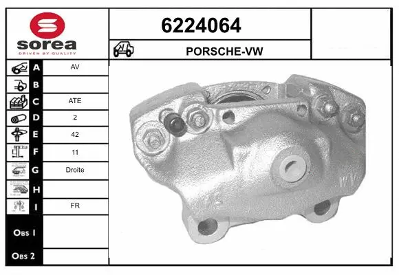 Brake Caliper (6224064)