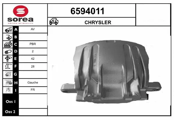 Brake Caliper (6594011)