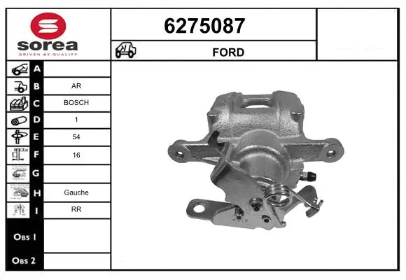 Brake Caliper (6275087)