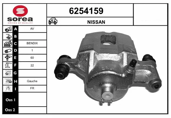 Brake Caliper (6254159)