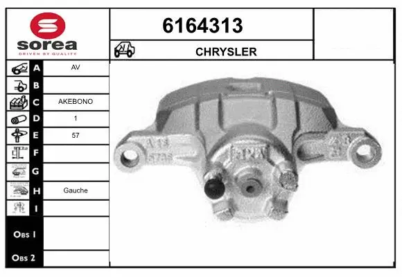 Brake Caliper (6164313)