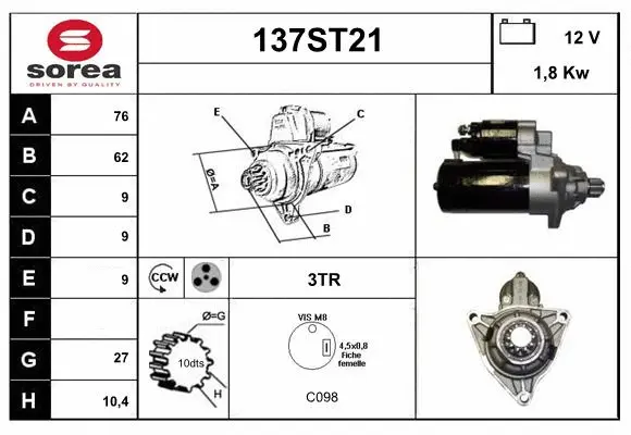 Starter (137ST21)