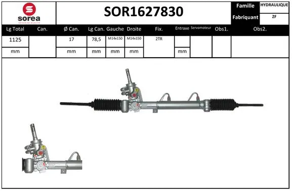 Steering Gear (SOR1627830)