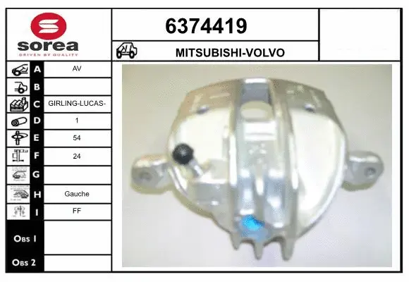 Brake Caliper (6374419)