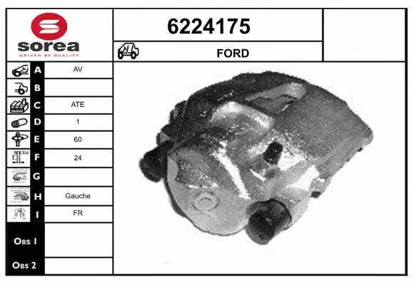Brake Caliper (6224175)