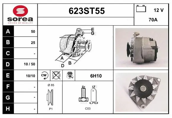 Alternator (623ST55)