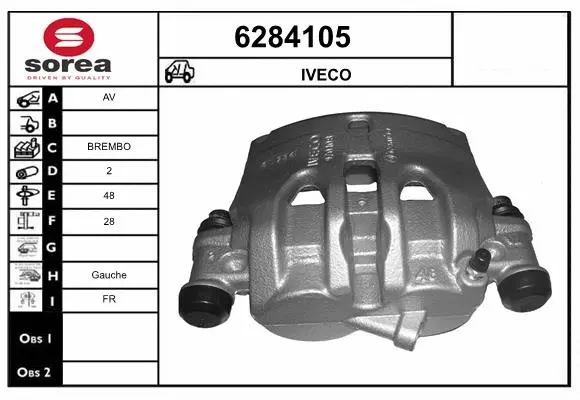 Brake Caliper (6284105)