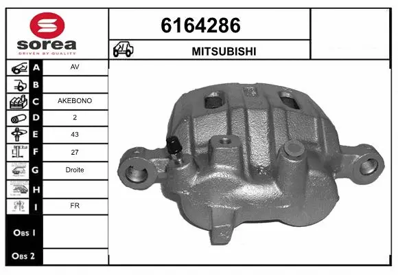 Brake Caliper (6164286)