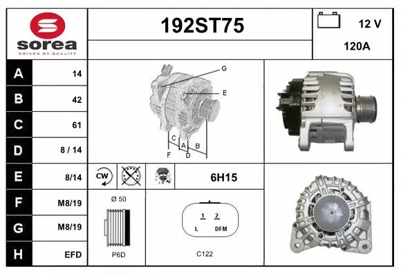 Alternator (192ST75)