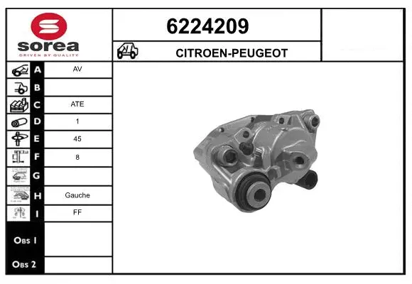 Brake Caliper (6224209)