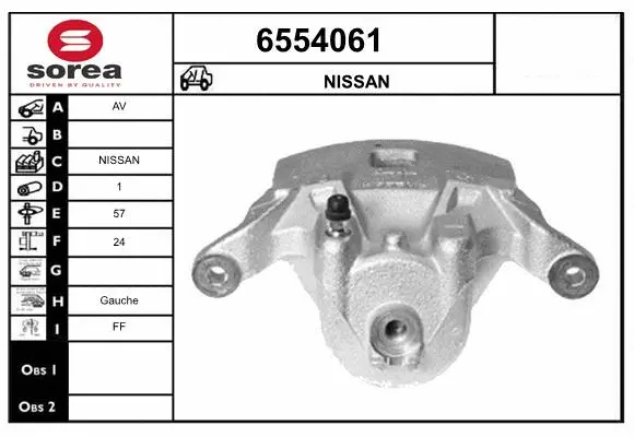 Brake Caliper (6554061)