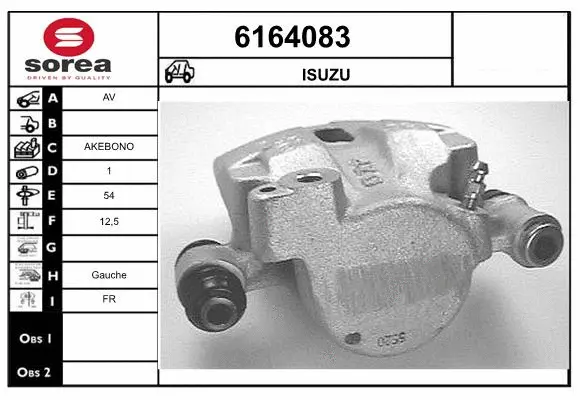 Brake Caliper (6164083)
