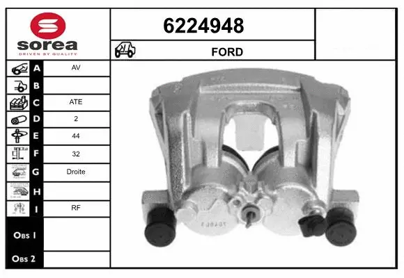 Brake Caliper (6224948)