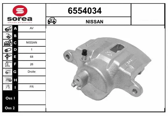Brake Caliper (6554034)