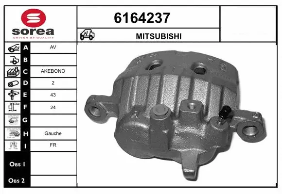 Brake Caliper (6164237)