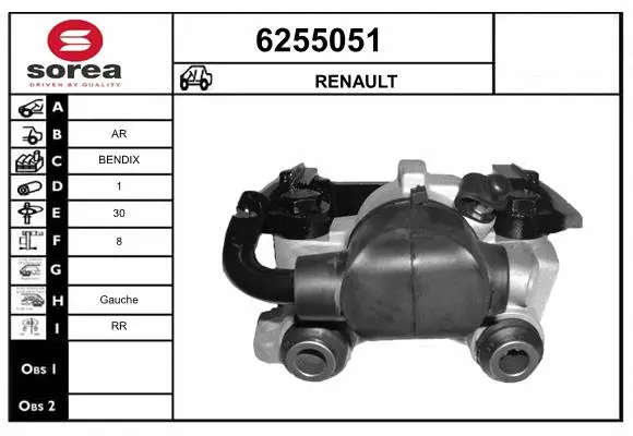 Brake Caliper (6255051)