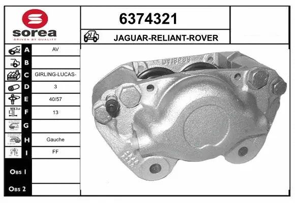 Brake Caliper (6374321)
