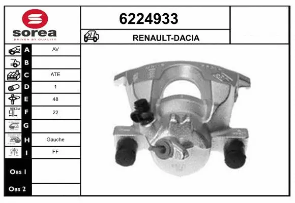 Brake Caliper (6224933)