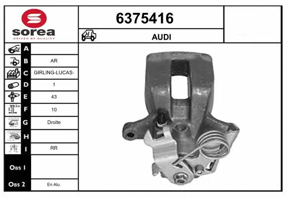 Brake Caliper (6375416)