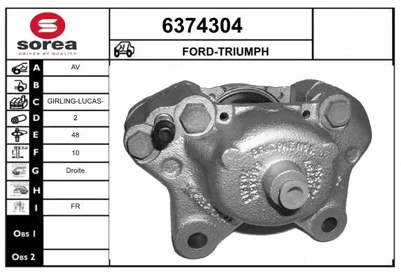 Brake Caliper (6374304)