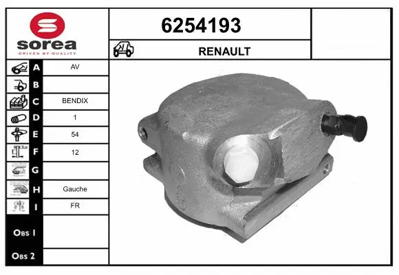 Brake Caliper (6254193)