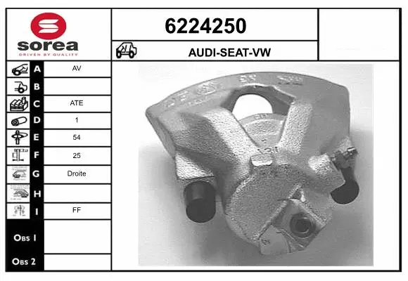 Brake Caliper (6224250)