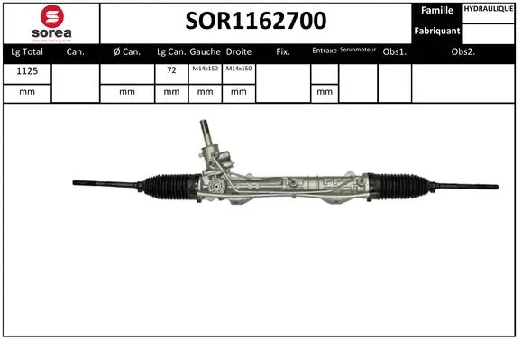 Steering Gear (SOR1162700)