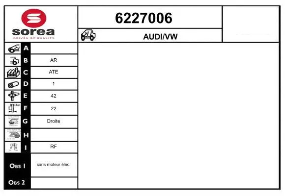 Brake Caliper (6227006)