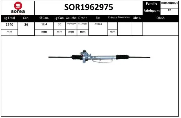 Steering Gear (SOR1962975)