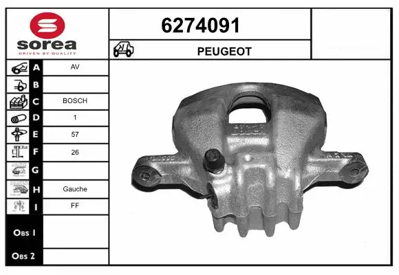 Brake Caliper (6274091)