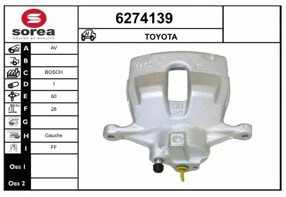 Brake Caliper (6274139)
