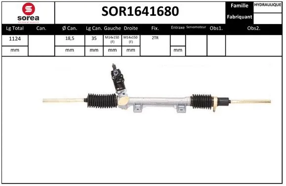 Steering Gear (SOR1641680)