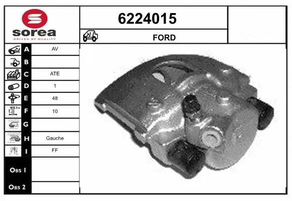 Brake Caliper (6224015)
