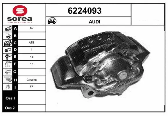 Brake Caliper (6224093)