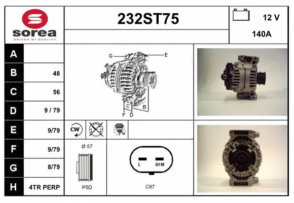 Alternator (232ST75)