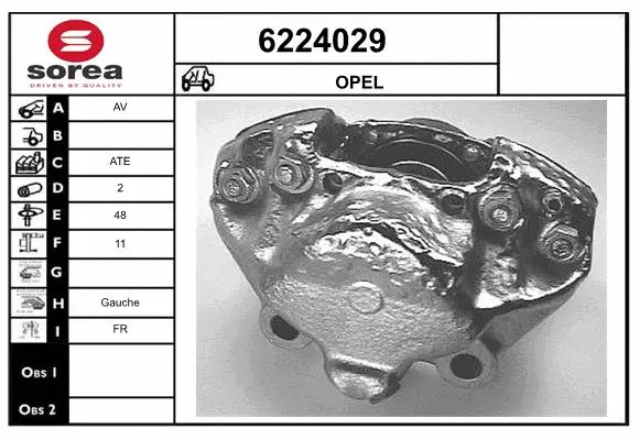 Brake Caliper (6224029)
