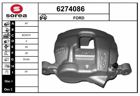 Brake Caliper (6274086)