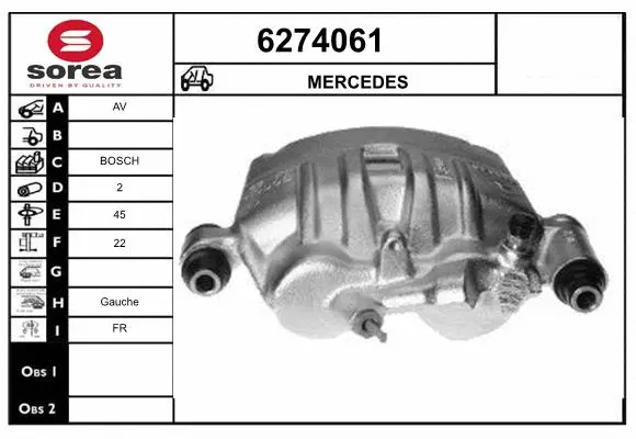 Brake Caliper (6274061)