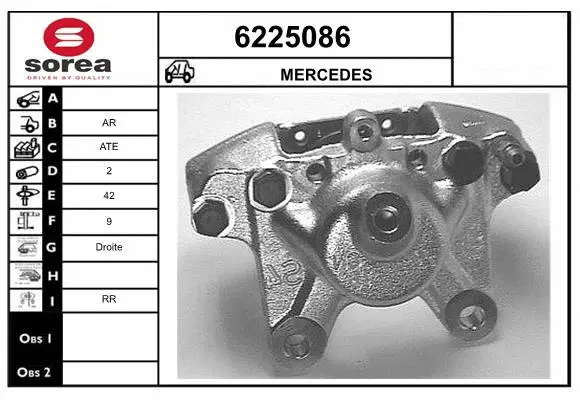 Brake Caliper (6225086)