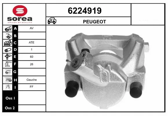 Brake Caliper (6224919)