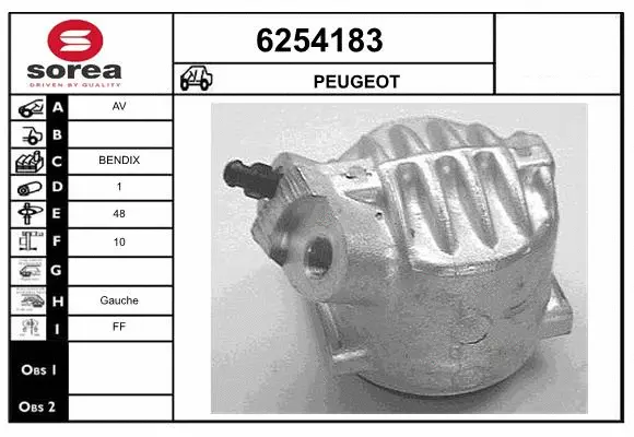 Brake Caliper (6254183)