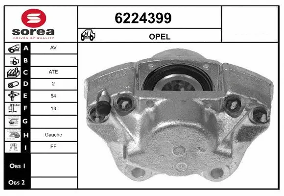 Brake Caliper (6224399)
