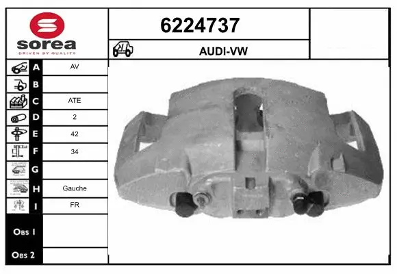 Brake Caliper (6224737)