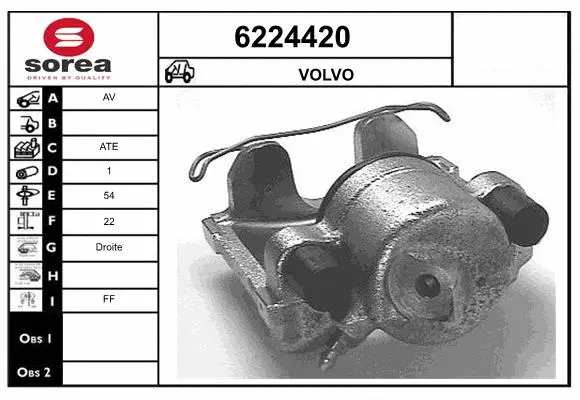 Brake Caliper (6224420)