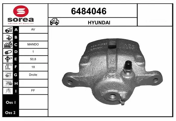 Brake Caliper (6484046)