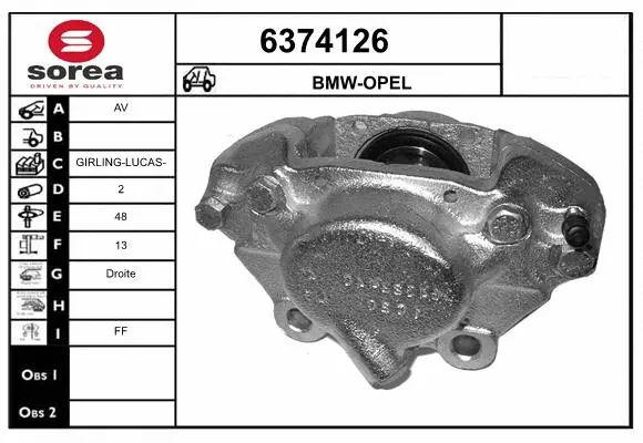 Brake Caliper (6374126)