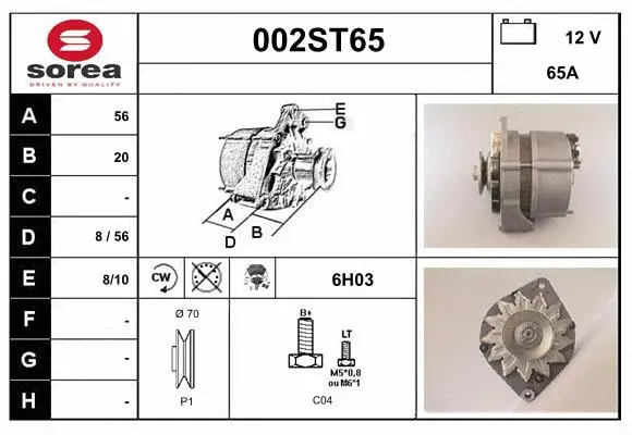 Alternator (002ST65)
