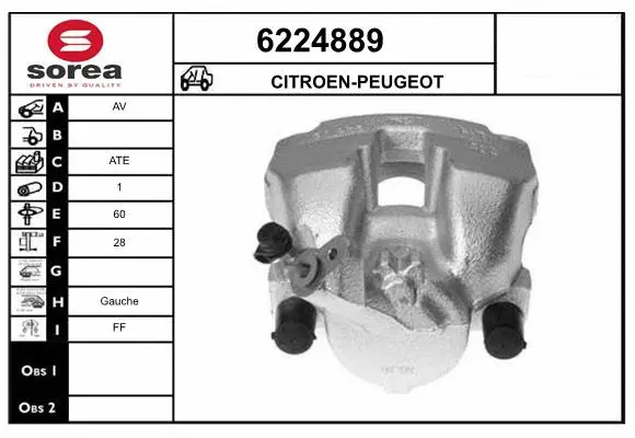 Brake Caliper (6224889)