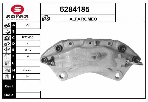 Brake Caliper (6284185)